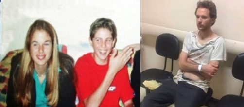 Andreas von Richthofen mais novo e, posteriormente, quando foi detido e levado a um hospital (Cr&eacute;ditos: Willian Kury/Radio Band)