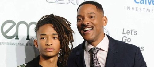 Jaden Smith with father Will Smith / Photo via Jaden Smith , Facebook