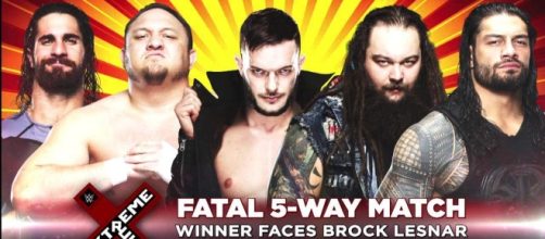 WWE Extreme Rules 2017 featured RAW's top five wrestlers in a Extreme Rules Match. Photo via Heavy, heavy.com