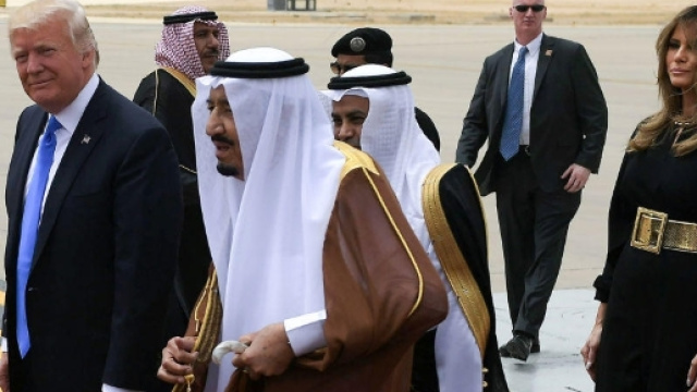 Il presidente degli Stati Uniti in occasione della sua recente visita in Arabia Saudita