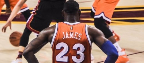 Lebron James of the Cleveland Cavaliers. Photo by Erik Drost -- CC BY 2.0