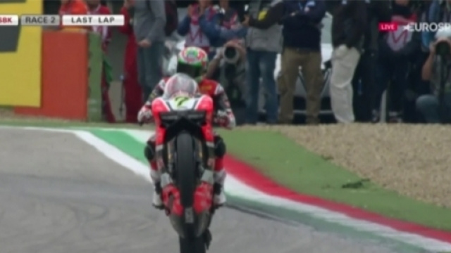 Chaz Davies, doppietta a Imola nel 2016