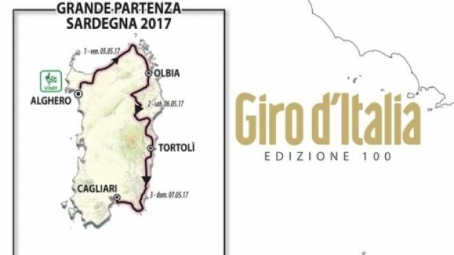 Giro d'Italia numero 100: seconda tappa Olbia-Tortol&igrave;