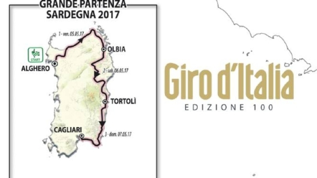 Il Giro d'Italia numero 100 parte dalla Sardegna - Percorso Tappa 2: Olbia-Tortol&igrave; - gazzetta.it