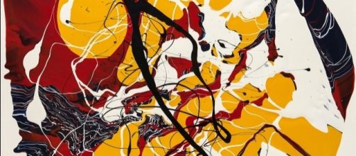 Alexey Klokov's artwork tends to be very colorful, wild and beautiful. / Photo via Naira Velumyan, used with permission.