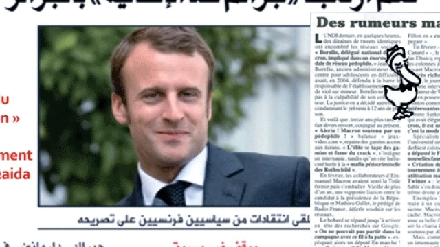 Apr&egrave;s avoir pr&eacute;tendu qu'Emmanuel Macron &eacute;tait le candidat d'al-Qaida, la fachosph&egrave;re a annonc&eacute; que les islamistes finan&ccedil;aient En Marche