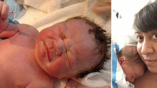 Contraccettivo non funziona: la foto del bimbo che stringe una ... - zz7.it