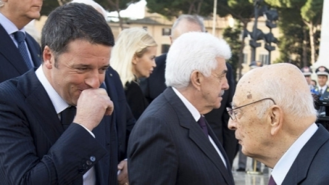 Matteo Renzi e Giorgio Napolitano