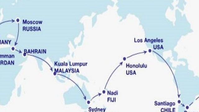 Un itinerario di viaggio per fare il giro del mondo