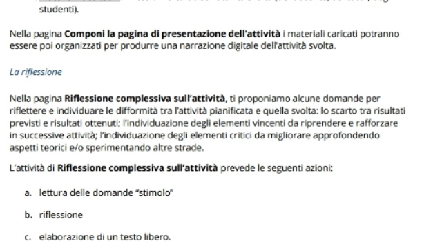 come inserire correttamente l'attivit&agrave; didattica