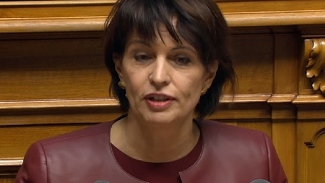 Doris Leuthard, presidente della Confederazione Svizzera