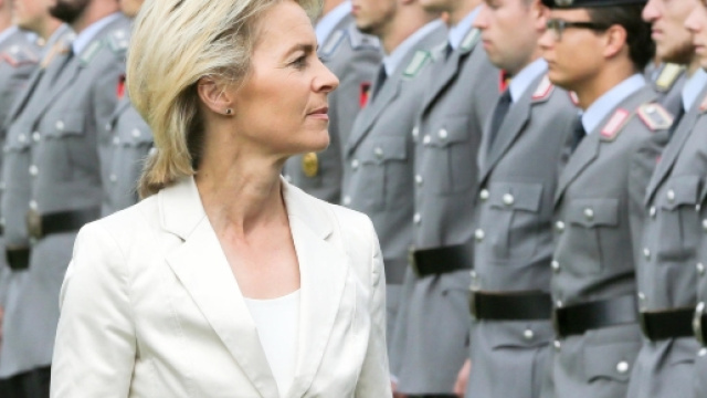 Il ministro della Difesa Federale Ursula Van der Leyen