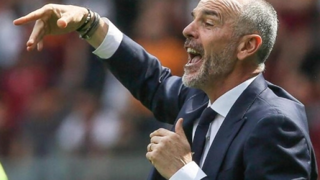 Il tecnico dell'Inter Pioli carica sua squadra