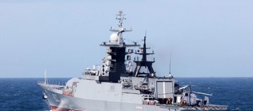 Russian warships are escorted through English Channel | Daily Mail ... - dailymail.co.uk