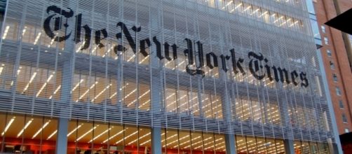 The Times held a NewFronts presentation at their Manhattan headquarters last Monday. (Photo via Wikimedia Commons)