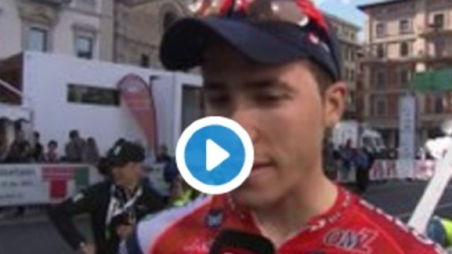 Iuri Filosi, prima vittoria nel ciclismo pro