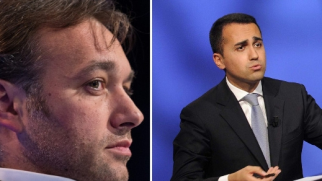 Matteo Richetti, Pd, e Luigi Di Maio, M5S, autori di dichiarazioni di apertura sulla legge elettorale