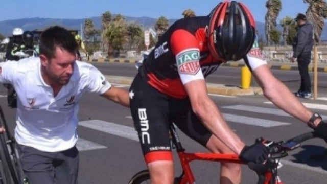 Rohan Dennis ha concluso la tappa nell'ultimo gruppo