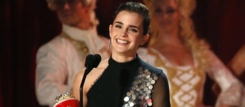 Emma Watson wins first gender-neutral MTV TV & Movie Award/photo via bbc.co.uk