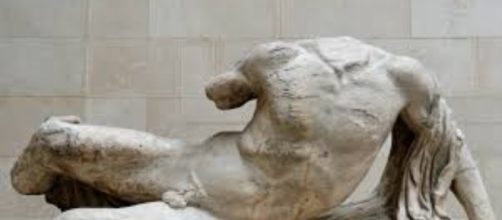 Greek pediment sculpture of the river god Ilissos FAIR USE art-theona.com Creative Commons