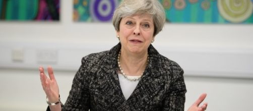 Theresa May Photos Photos - School Visit And Business Q&A With ... - zimbio.com