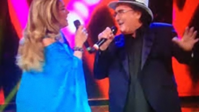 Al Bano di nuovo protagonista sul palco.