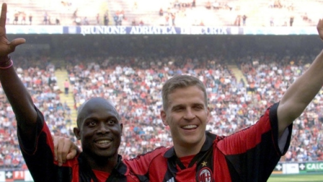George Weah, campione d'Italia con il Milan nel 1996 e nel 1999