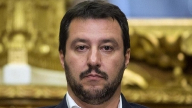 Il segretario della Lega Nord, Matteo Salvini