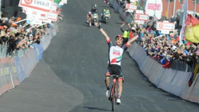 Jan Polanc vince la tappa numero quattro con una fantastica azione in solitaria