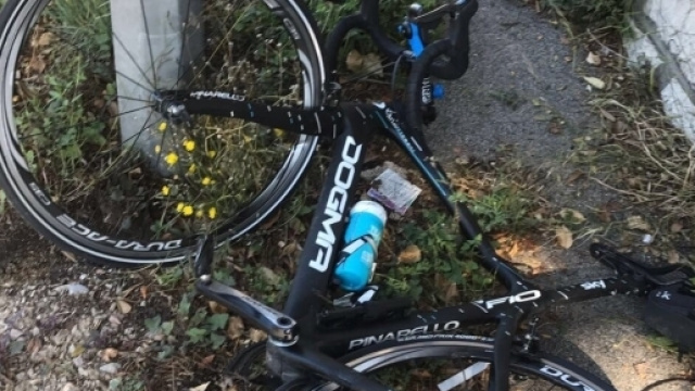 La foto pubblicata sul profilo di Chris Froome