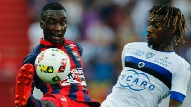 Allan Saint-Maximin Yann Karamoh Caen Bastia Ligue 1 27082016 ... - goal.com