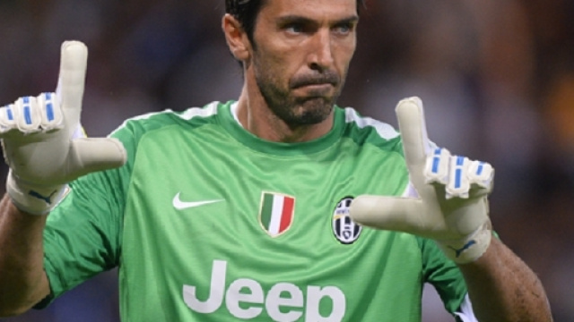 Gianluigi Buffon portiere della Juventus