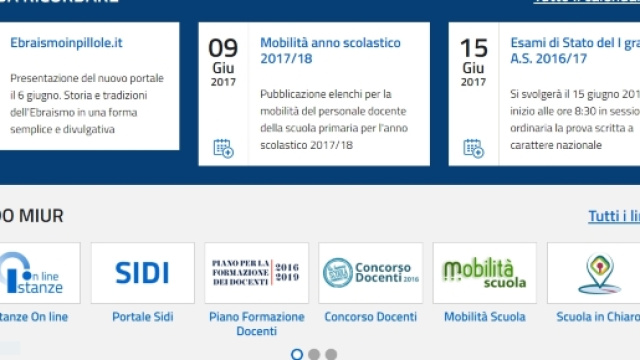 Il nuovo portale del Miur come funziona