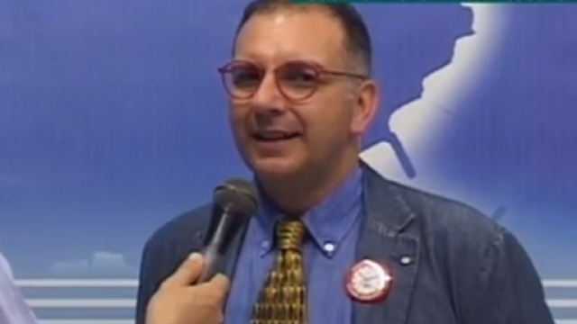 Michele Gianni durante l'intervista a Tris