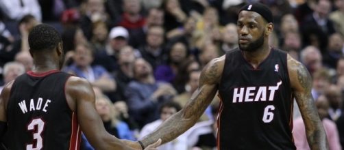 Dwyane Wade and LeBron James - Keith Allison via Flickr (CC BY-SA 2.0)