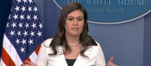 Sarah Huckabee Sanders reads list of Democrats calling for Comey ... - go.com