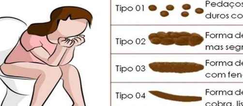 As fezes podem ser um indicador do estado de sa&uacute;de geral do indiv&iacute;duo
