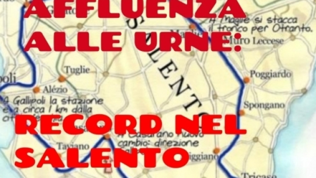 Record in un paese del Salento