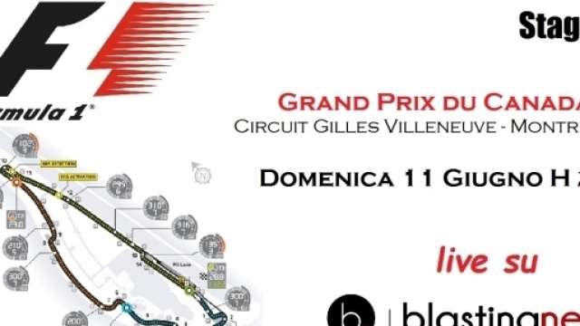 Segui la diretta del Gp del Canada a partire dalle 20.
