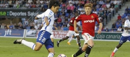 Gaku Shibashaki, estrella del Club Deportivo Tenerife