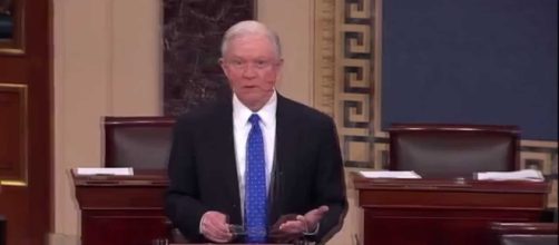 Jeff Sessions prefers a public testimony on June 13. Photo via Western Journalism, YouTube.