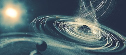 Molecular black hole: created using the most powerful laser in the world. screencap from Science and More via Youtube