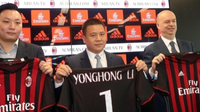 Yonghong Li, le nouveau pr&eacute;sident de l'AC MILAN.