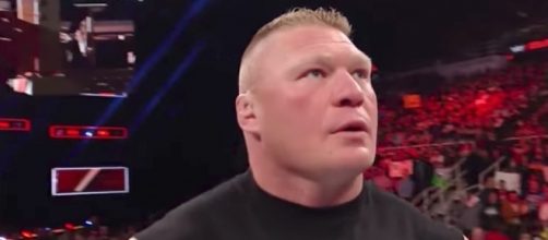 Brock Lesnar takes on Samoa Joe at WWE's 'Great Balls of Fire' 2017 PPV. [Image via WWE YouTube]
