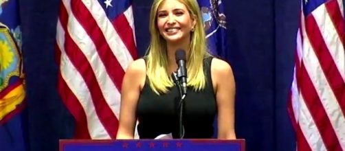 Ivanka pushes White House agenda while defending father from media attacks. Photo via President Trump Live News, YouTube.