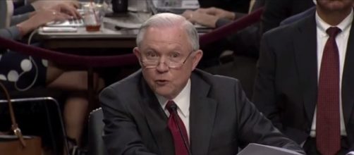 Jeff Sessions in Congress, via Twitter