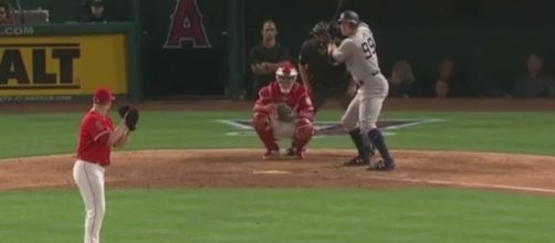 Judge (99) is ready to hit. - Youtube, MLB channel https://www.youtube.com/watch?v=OfzW4UqNWGU