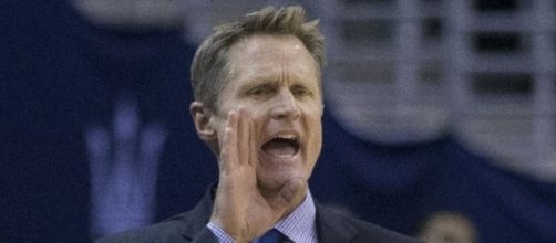 Warriors head coach Steve Kerr is a critic of President Trump -- Keith Allison via WikiCommons