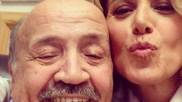 Maurizio Costanzo con Barbara D'Urso