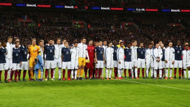 MONDO: Amichevoli Nazionali; Francia - Inghilterra